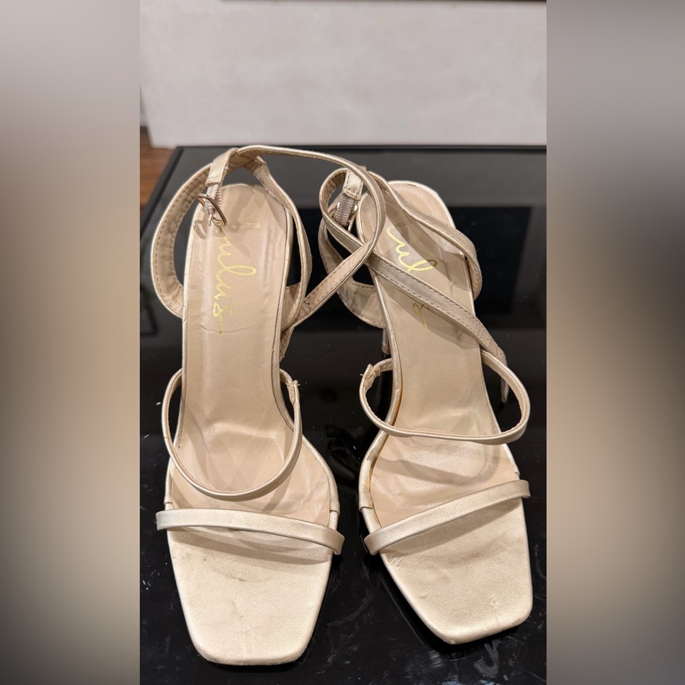 SOLD - Lulus “Leticiya” Strappy Stiletto Sandals